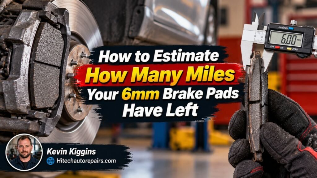 How to Estimate How Many Miles Your 6mm Brake Pads Have Left