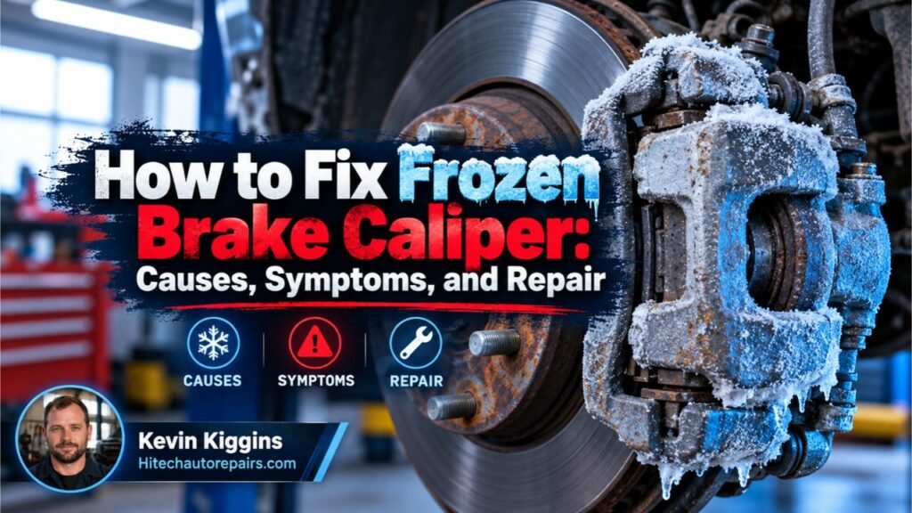 How to Fix Frozen Brake Caliper: Causes, Symptoms, and Repair