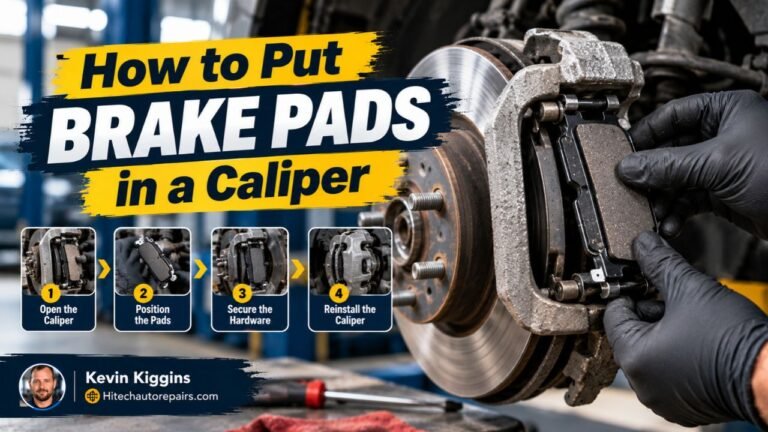 How to Put Brake Pads in a Caliper: Correct Fit, Clips, Setup