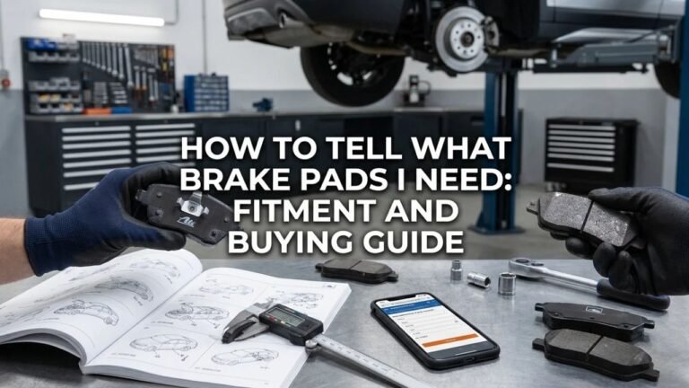 How to Tell What Brake Pads I Need: Fitment and Buying Guide