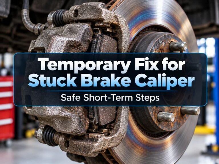 Temporary Fix for Stuck Brake Caliper: Safe Short-Term Steps