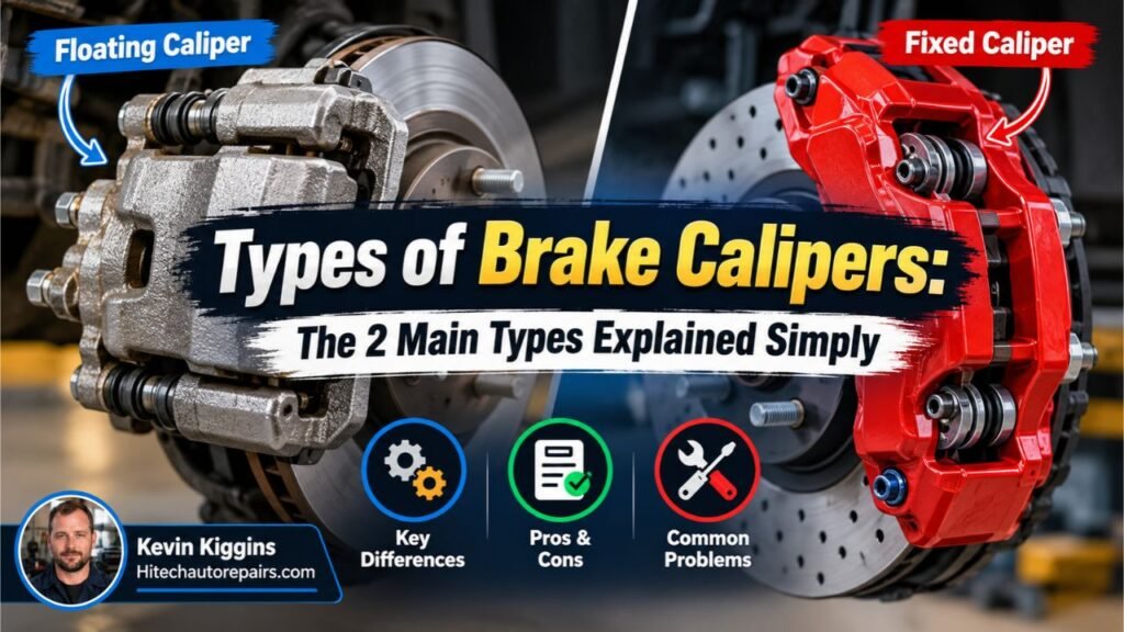 Types of Brake Calipers: The 2 Main Types Explained Simply
