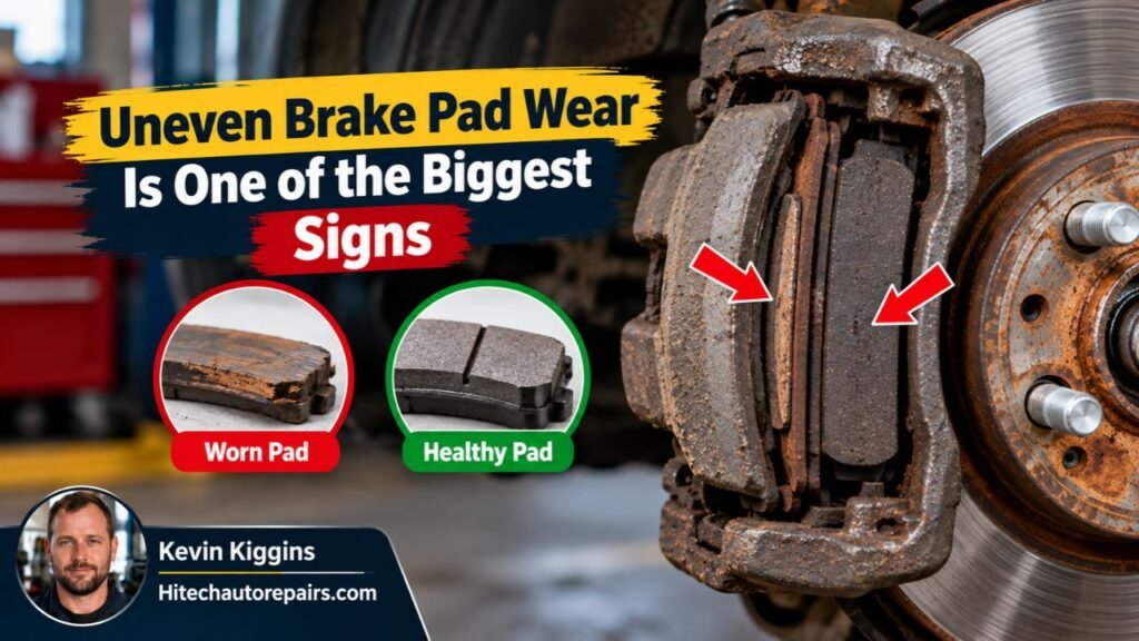 Uneven Brake Pad Wear Is One of the Biggest Signs
