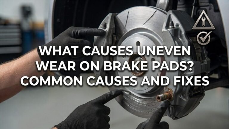 What Causes Uneven Wear on Brake Pads? Common Causes and Fixes