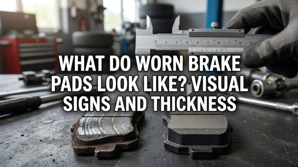 What Do Worn Brake Pads Look Like? Visual Signs and Thickness