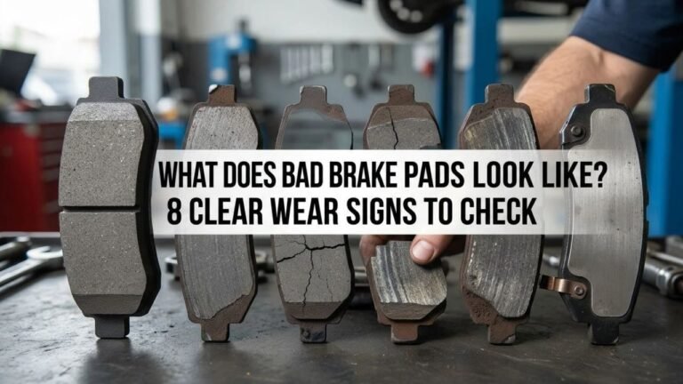 What Does Bad Brake Pads Look Like? 8 Clear Wear Signs to Check