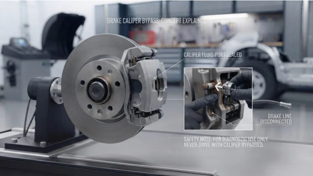 What Does “Bypassing a Brake Caliper” Mean?