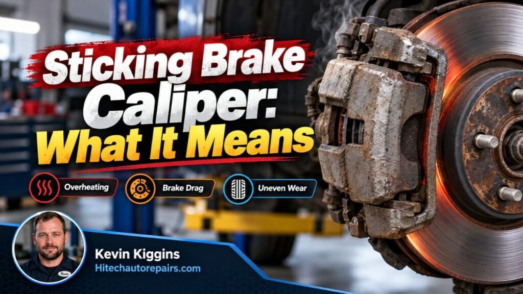 What Does a Sticking Brake Caliper Mean?