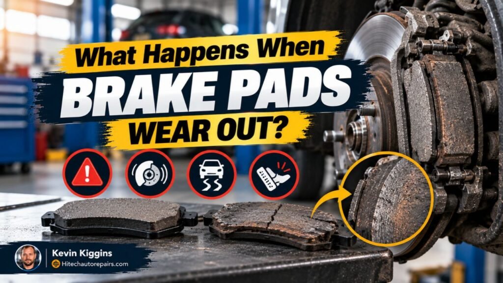What Happens When Brake Pads Wear Out? Symptoms, Damage & Risks