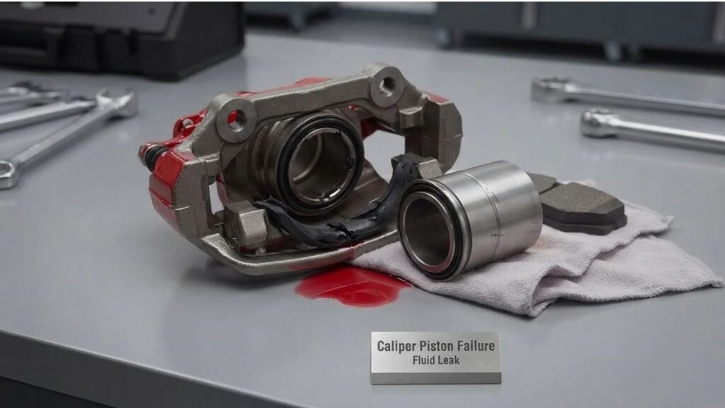 What Happens When the Caliper Piston Comes Out?