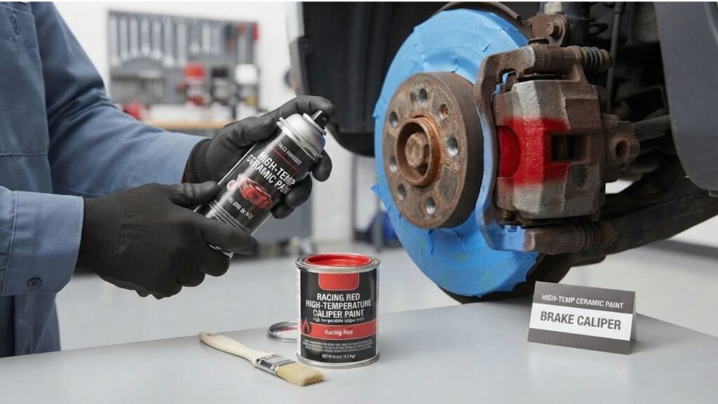 What Is Brake Caliper Paint?