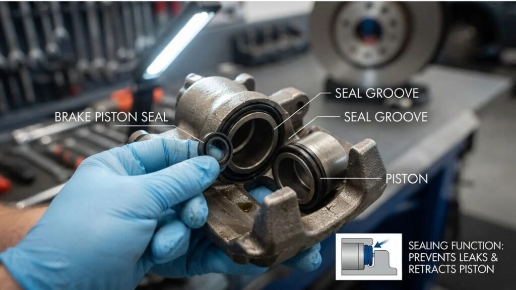 What Is a Brake Caliper Piston Seal?