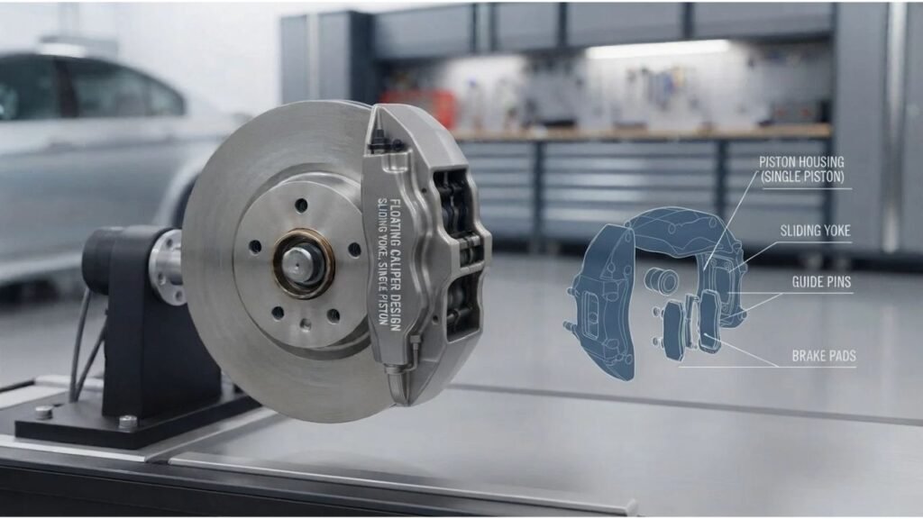 What Is a Floating Brake Caliper?