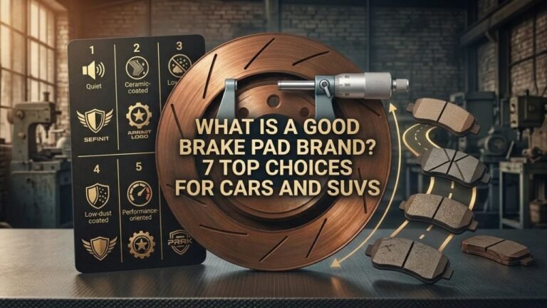 What Is a Good Brake Pad Brand? 7 Top Choices for Cars and SUVs