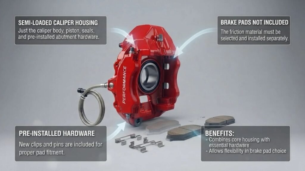 What Is a Semi-Loaded Brake Caliper?