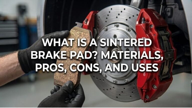 What Is a Sintered Brake Pad? Materials, Pros, Cons, and Uses