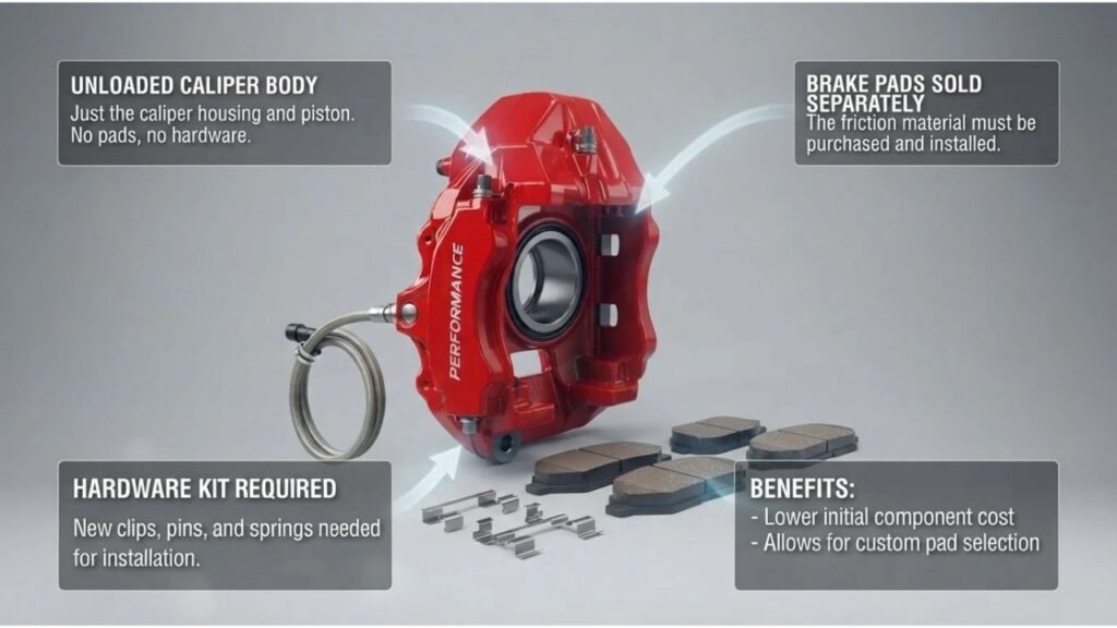 What Is an Unloaded Brake Caliper?