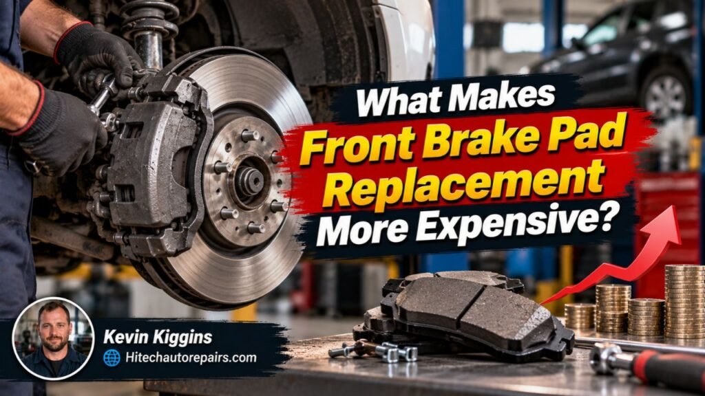 What Makes Front Brake Pad Replacement More Expensive?