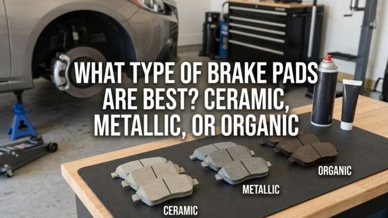 What Type of Brake Pads Are Best? Ceramic, Metallic, or Organic