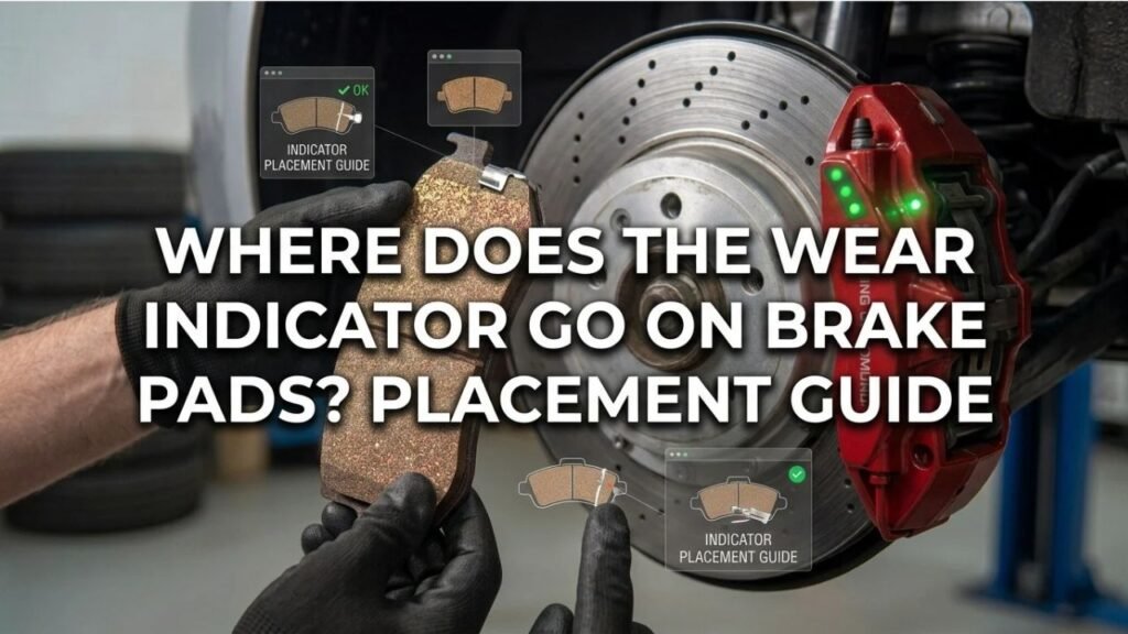 Where Does the Wear Indicator Go on Brake Pads? Placement Guide