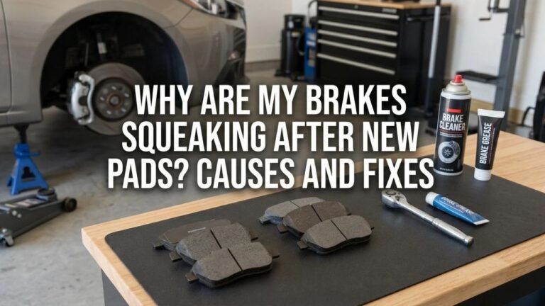 Why Are My Brakes Squeaking After New Pads? Causes and Fixes