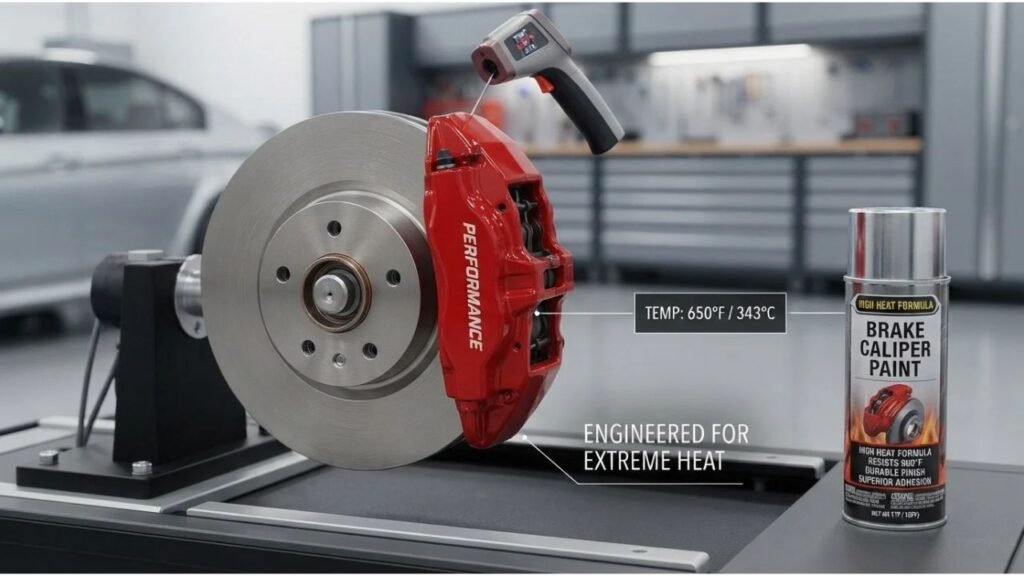 Why Brake Calipers Need Special Paint