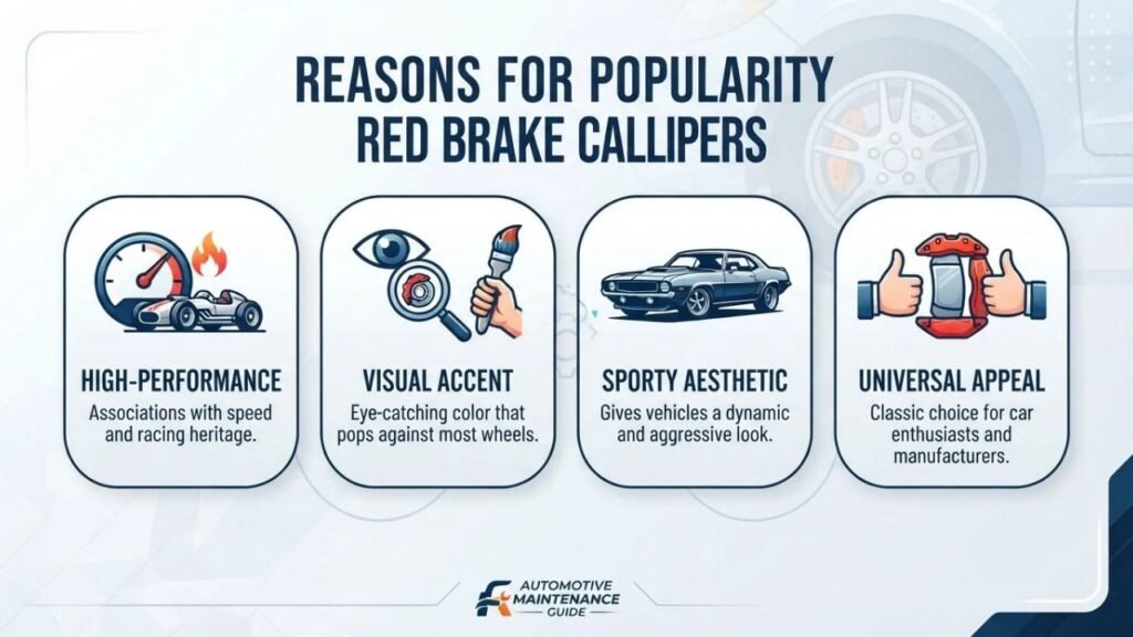 Why Red Is the Most Popular Brake Caliper Color
