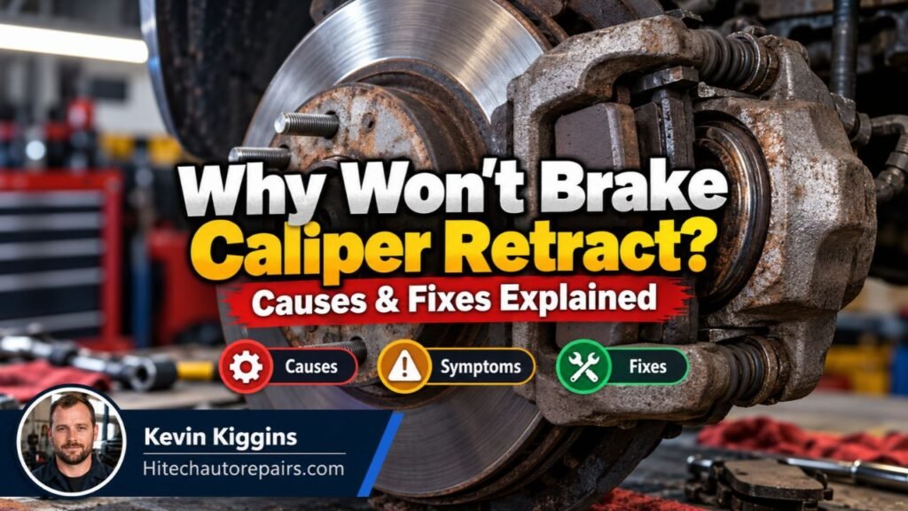 Why Won’t Brake Caliper Retract? Causes and Fixes Explained